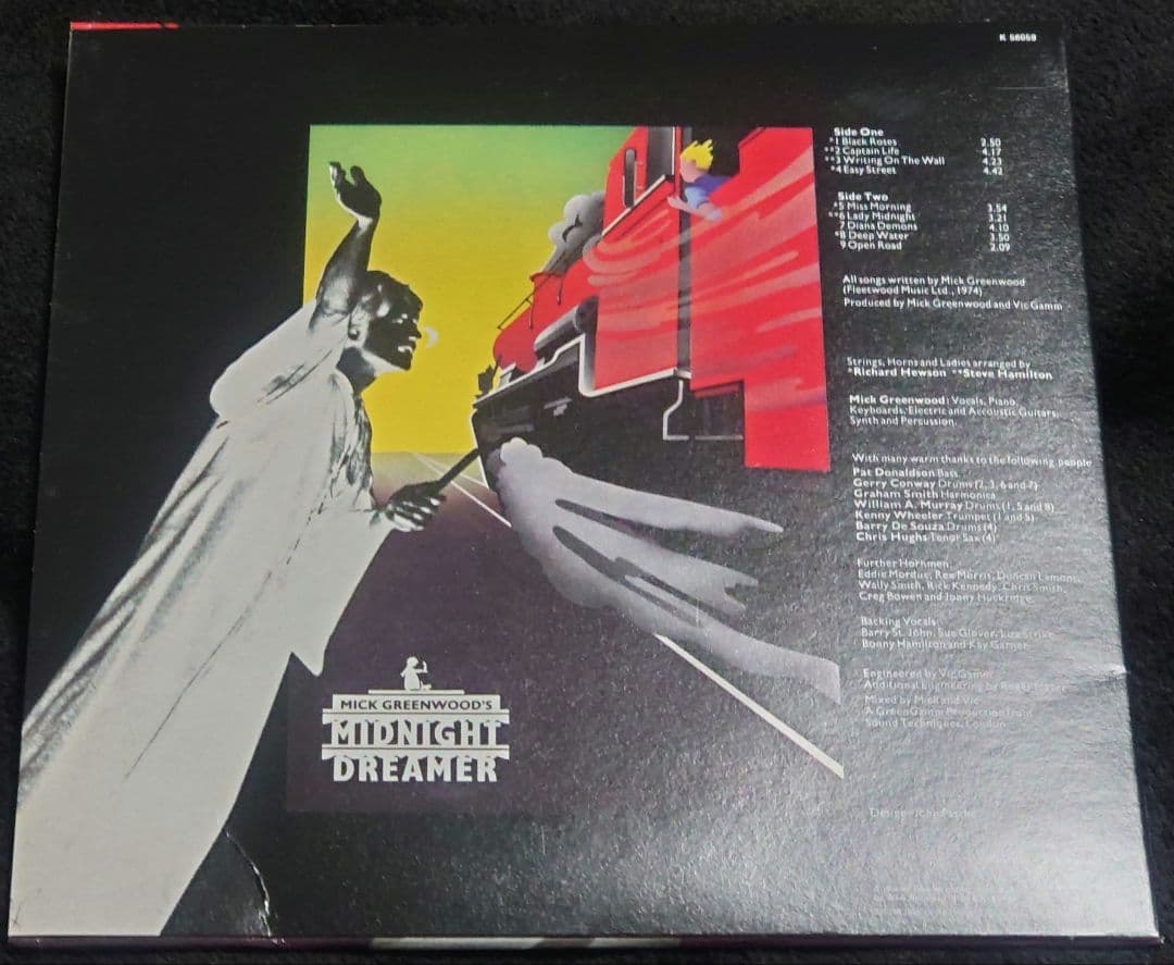 Mick Greenwood - Midnight Dreamer CD Japan Press Limited Paper Sleeve 2006