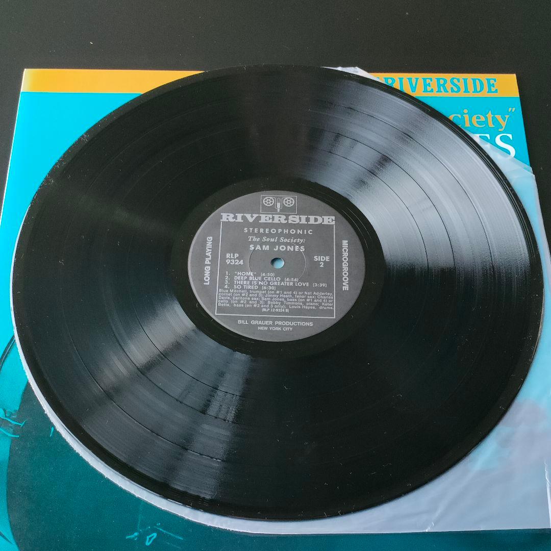 Sam Jones The Soul Society Vinyl LP Japan Pressing With Obi Jazz Masterpiece