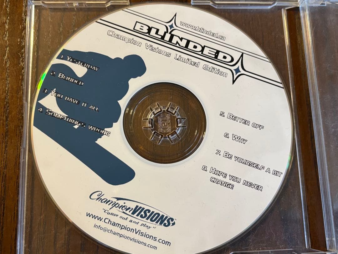 Blinded - Champion Visions Limited Edition CD Punk Rock Compilation Japan Press