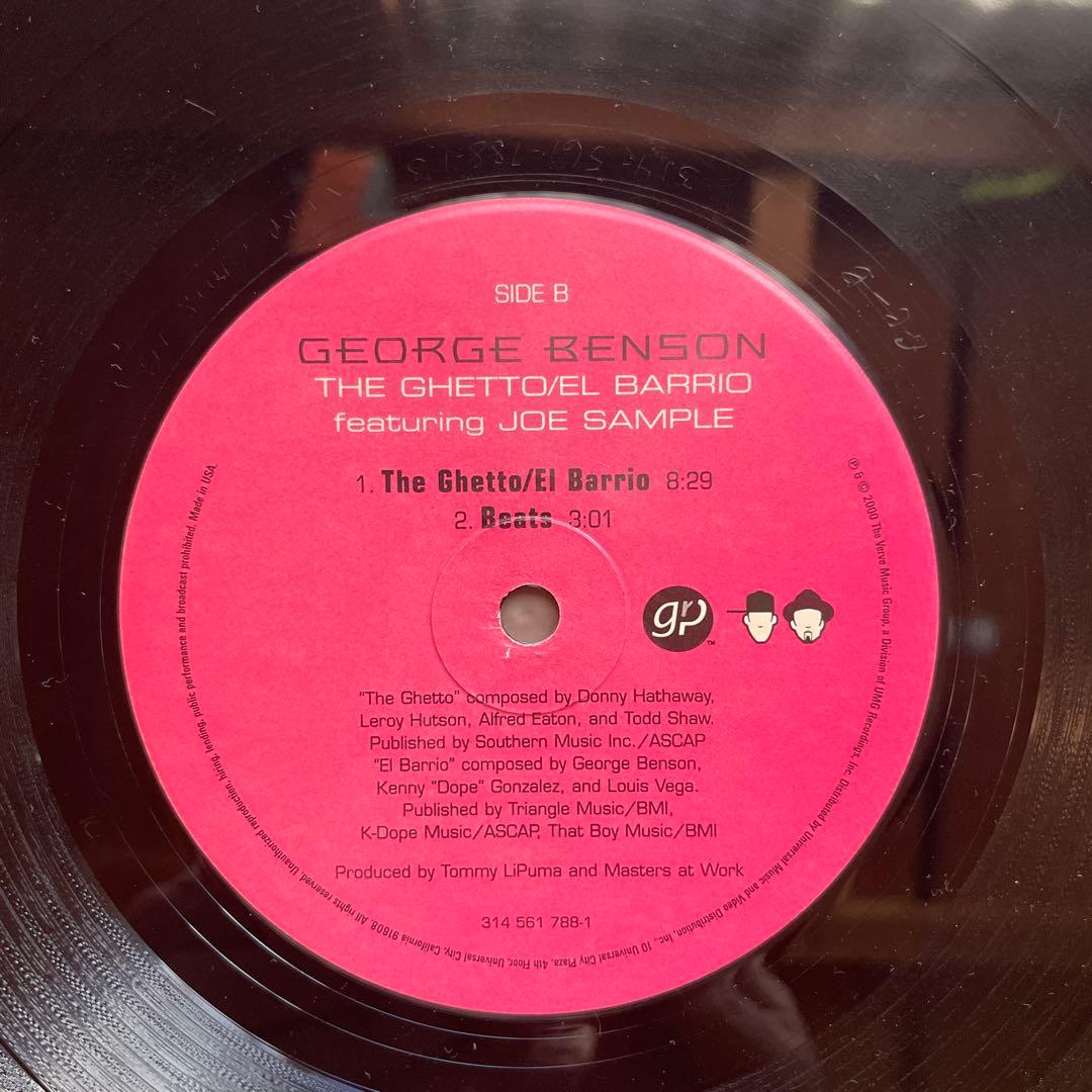 George Benson - The Ghetto / El Barrio 12" Single (2000) feat. Joe Sample