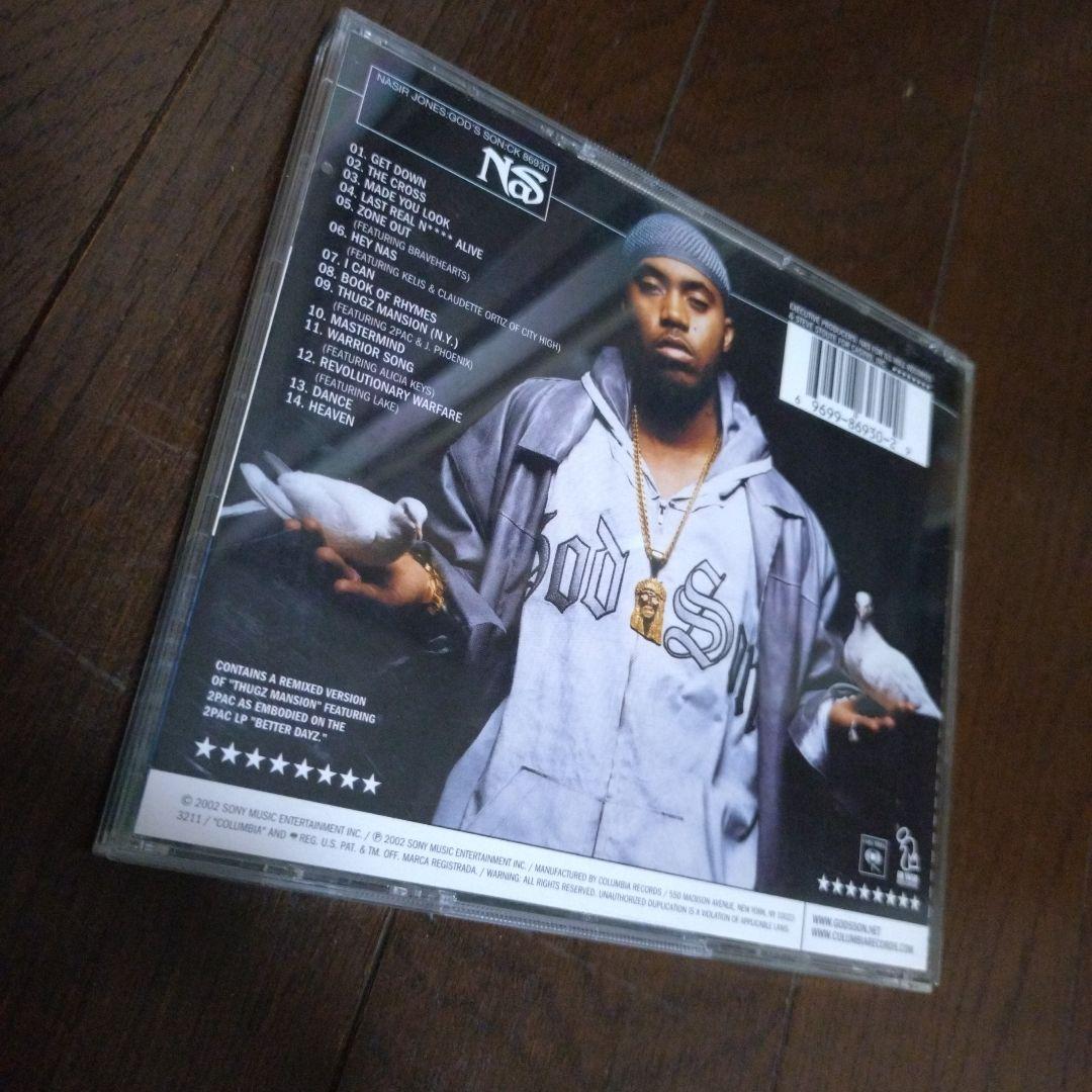 Nas - God's Son 2CD Limited Edition Bonus Disc Set Hip Hop Nasir Jones 2002