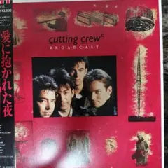 Cutting Crew Broadcast LP Vinyl Japan Original Obi 80s UK Rock