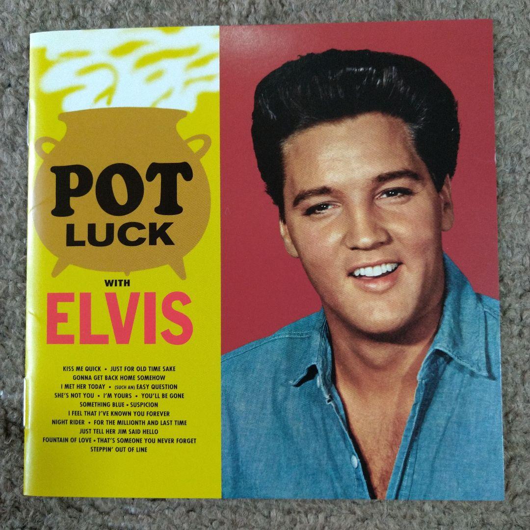 Elvis Presley Pot Luck Japan Press CD Limited Edition Paper Sleeve Remastered