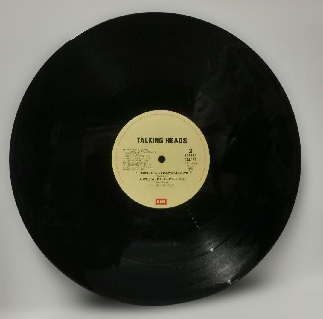Talking Heads - Wild Wild Life 12" EP Japan Vinyl W/ Obi Rare 1986 New Wave