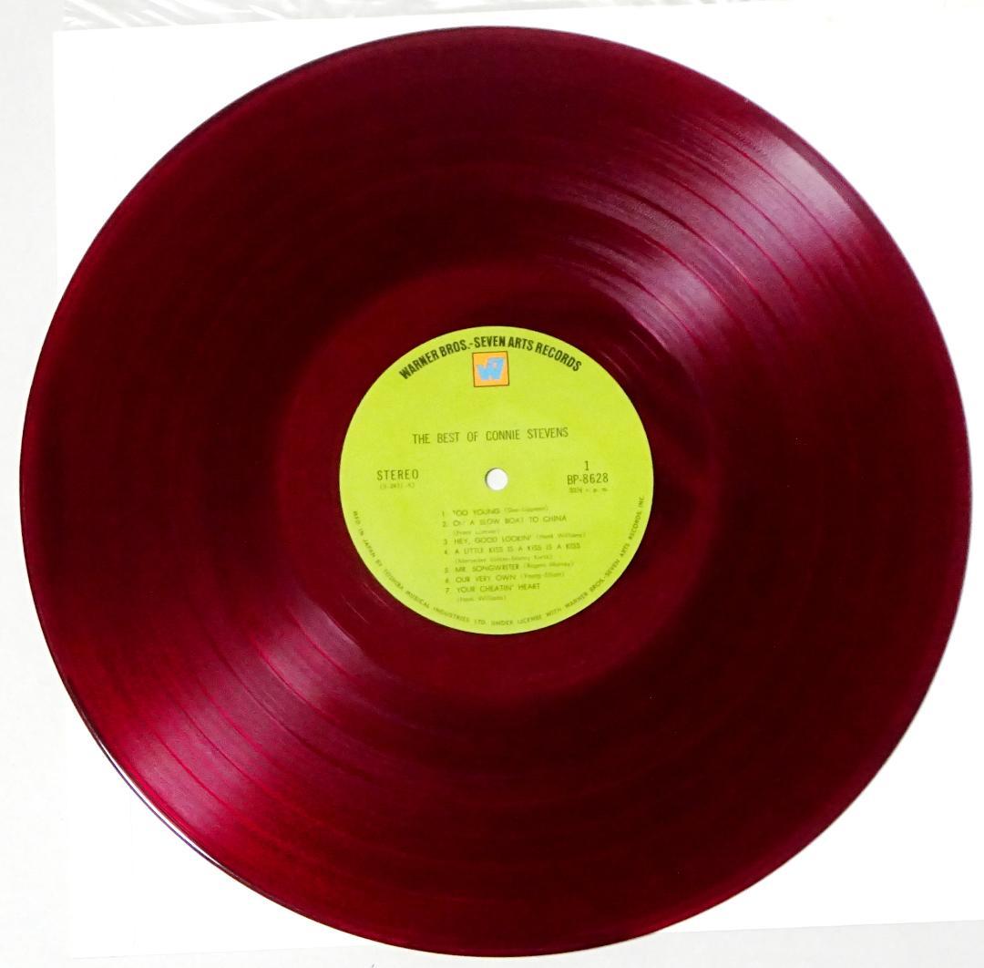 Connie Stevens Best of Vinyl LP Record with Obi Used, Slight Scratches | Japansoundstore