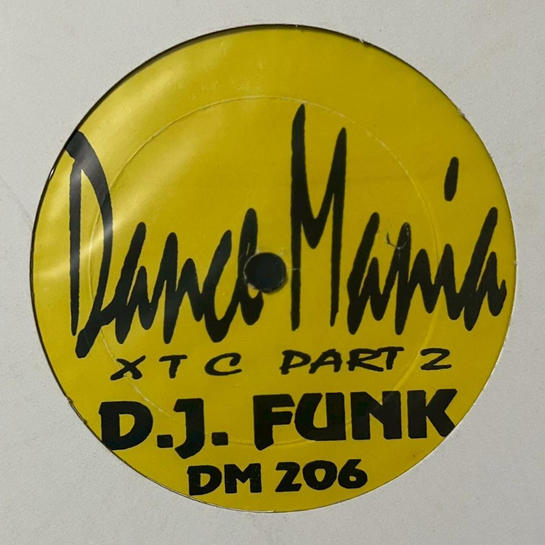 DJ Funk - XTC Part 2 - 12" Vinyl Record - Dance Mania - Electronic Ghetto House