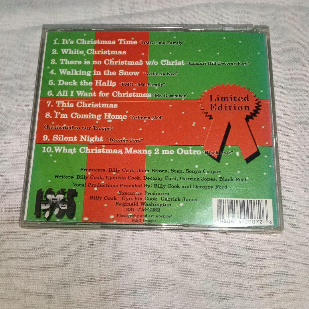Billy Cook Supa Star - It's Christmas Time CD Limited Edition R&B Holiday