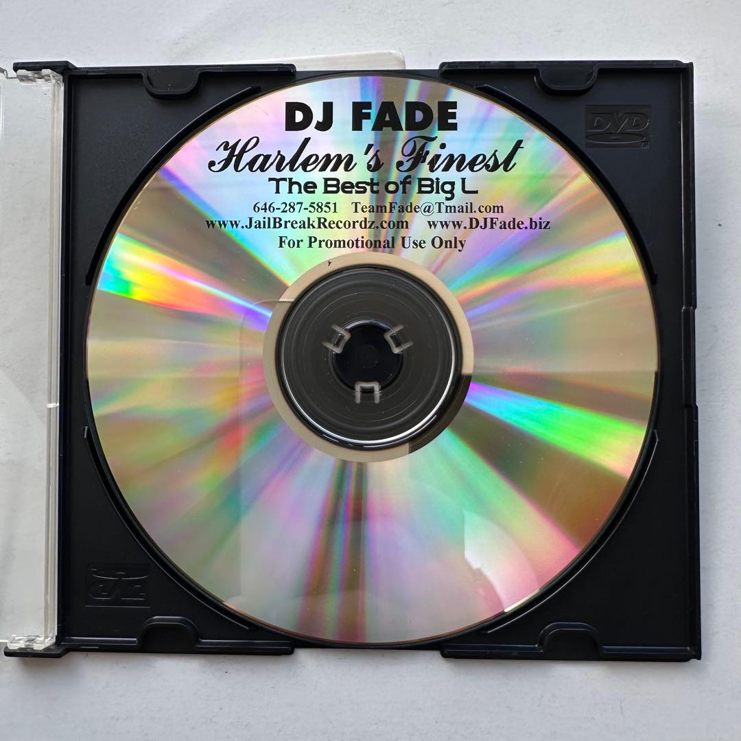 DJ Fade - Harlem's Finest: Best of Big L CD Mix/Mixtape US Original Press