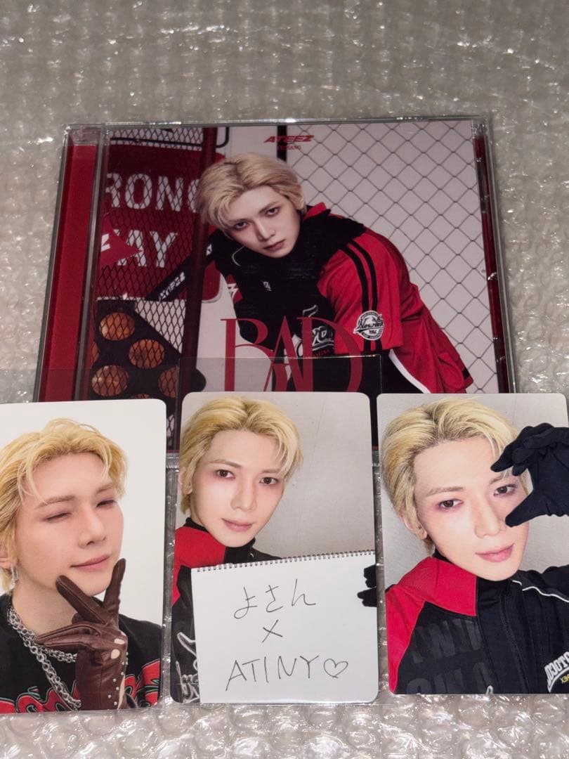 ATEEZ Japan 5th Single BAD Yeosang Solo Edition CD with Photocards