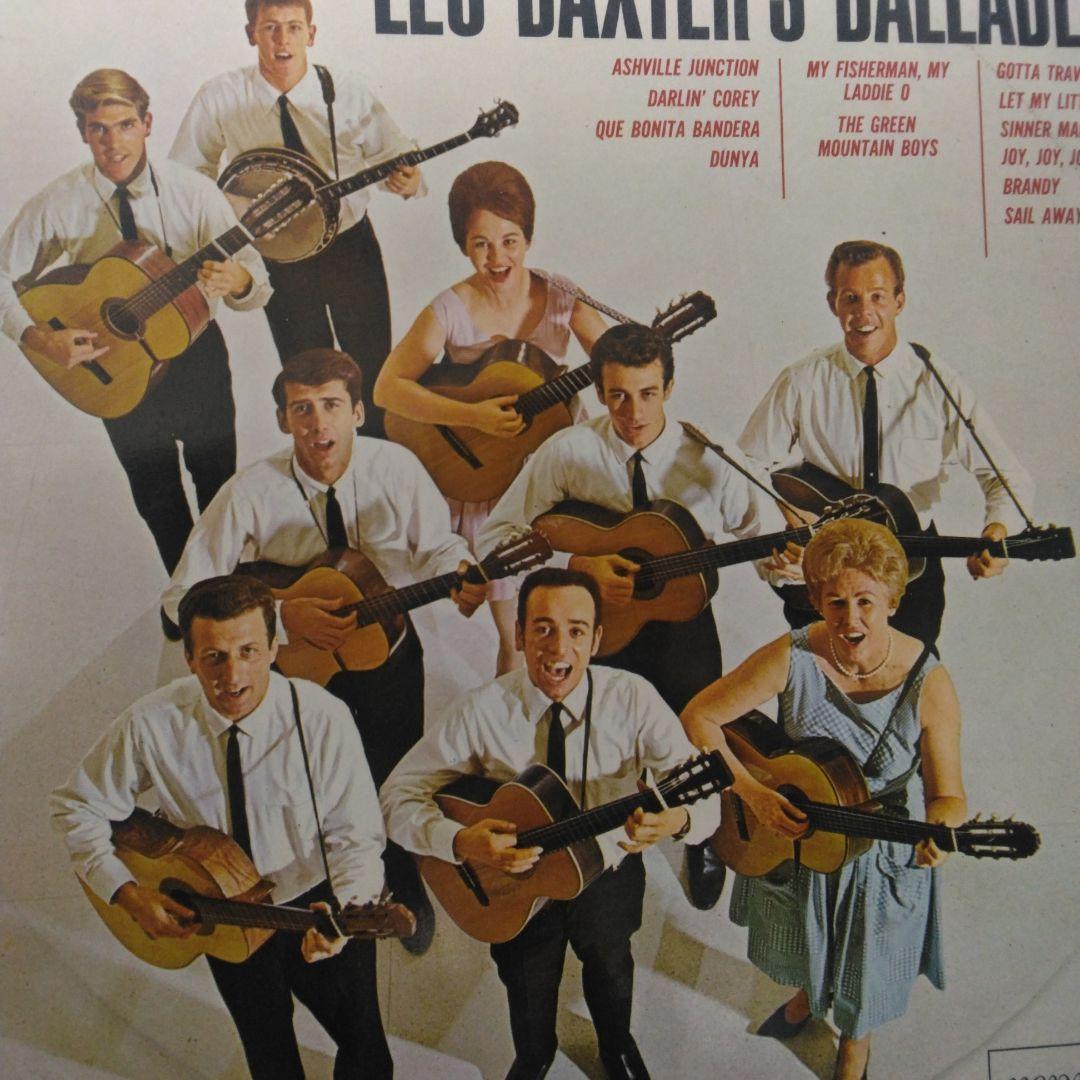 Les Baxter's Balladeers - Self Titled LP 1961 Japan Folk Vinyl Jerry Yester