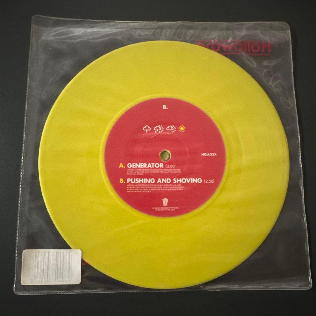 Holloways - Generator 7" Yellow Vinyl Single Indie Rock