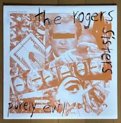 The Rogers Sisters - Purely Evil Vinyl LP Color Vinyl 2002 Art Rock New Wave