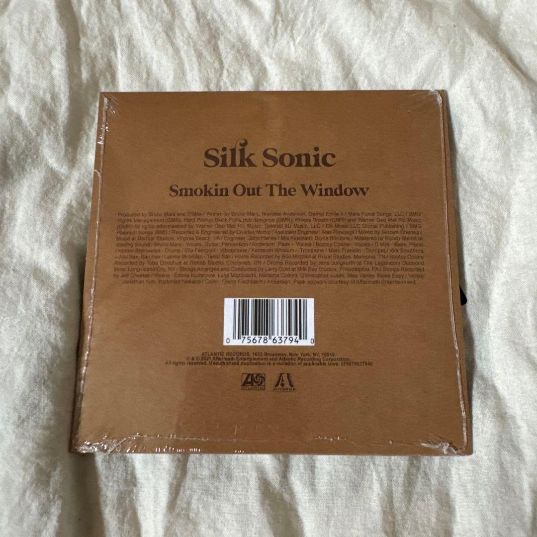 Silk Sonic Smokin Out The Window CD Official Web Store Limited Edition 2021