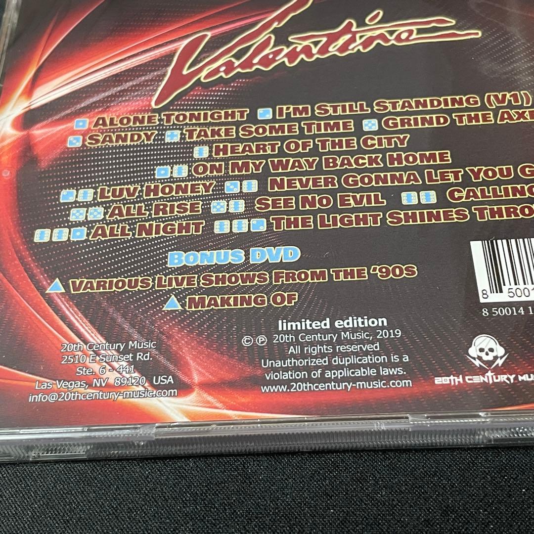 Valentine - Demos from the Attic CD+DVD Limited Edition Melodic Hard Rock
