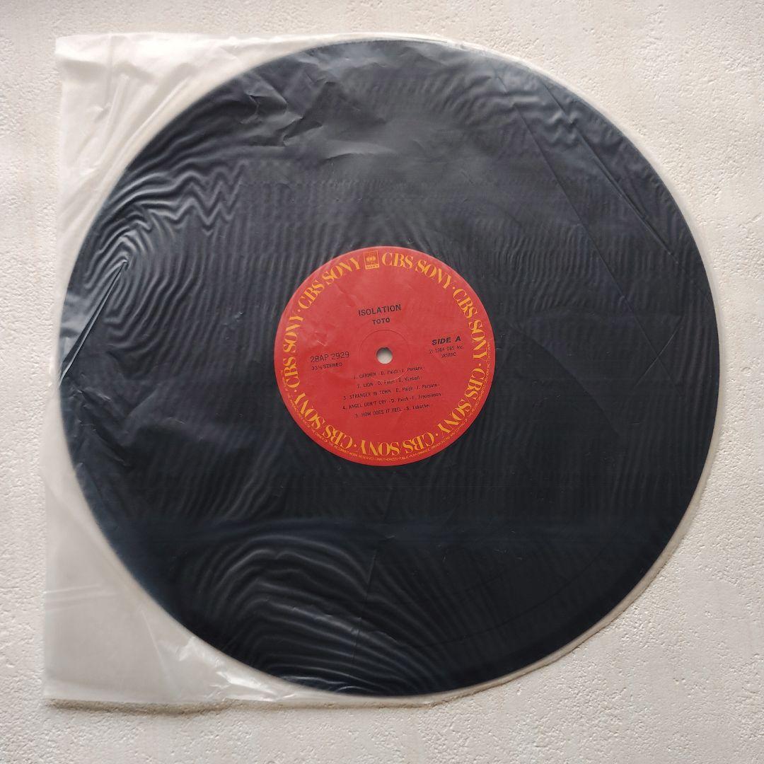 TOTO Isolation Japan Vinyl LP Record w/ Obi 28AP 2929