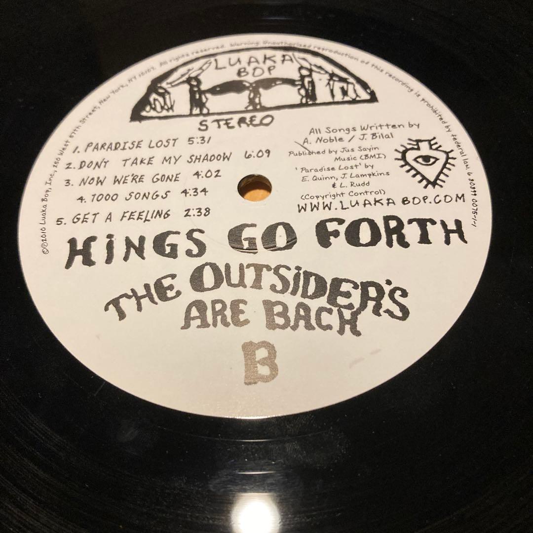 Kings Go Forth - The Outsiders Are Back - Vinyl LP, Luaka Bop, 2010 Soul Funk