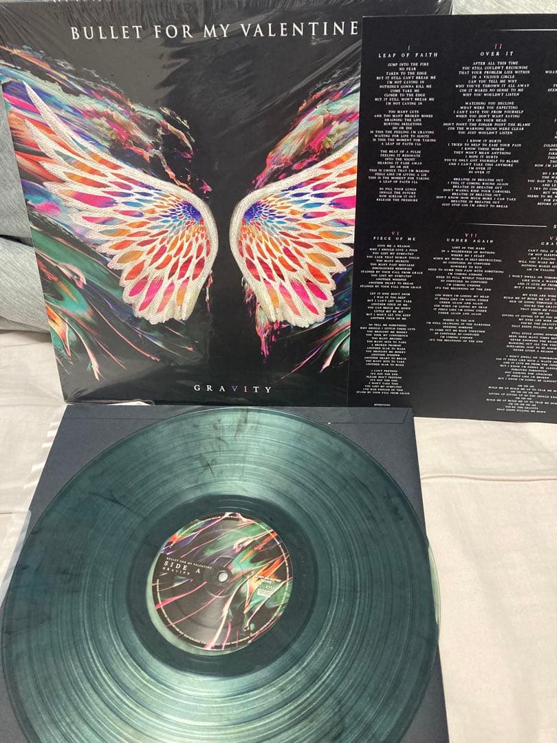 Bullet For My Valentine - Gravity Vinyl LP Transparent Green Pressing