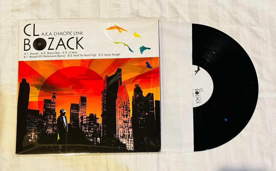 CL a.k.a. Chaotic Lynk - Bozack 12" EP Japan 2007 Hip Hop DJ Deckstream Remix