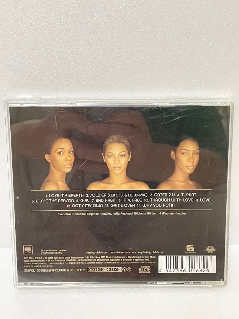 Destiny's Child - Destiny Fulfilled CD Japan Press 2004 R&B Pop