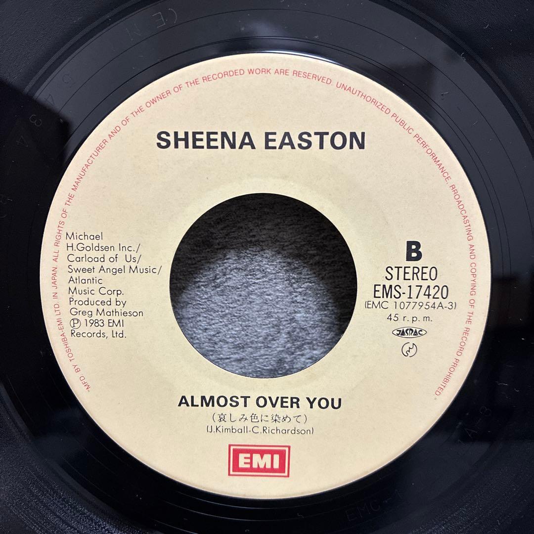 Sheena Easton Devil In A Fast Car 7" Japan Vinyl Record 1983 Pop EMI EMS-17420