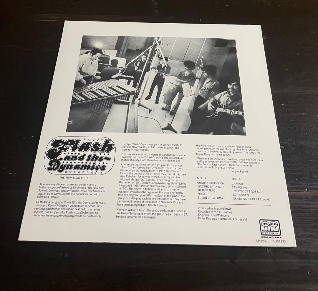 Flash And The Dynamics - The New York Sound LP Latin Soul Funk Tico Records