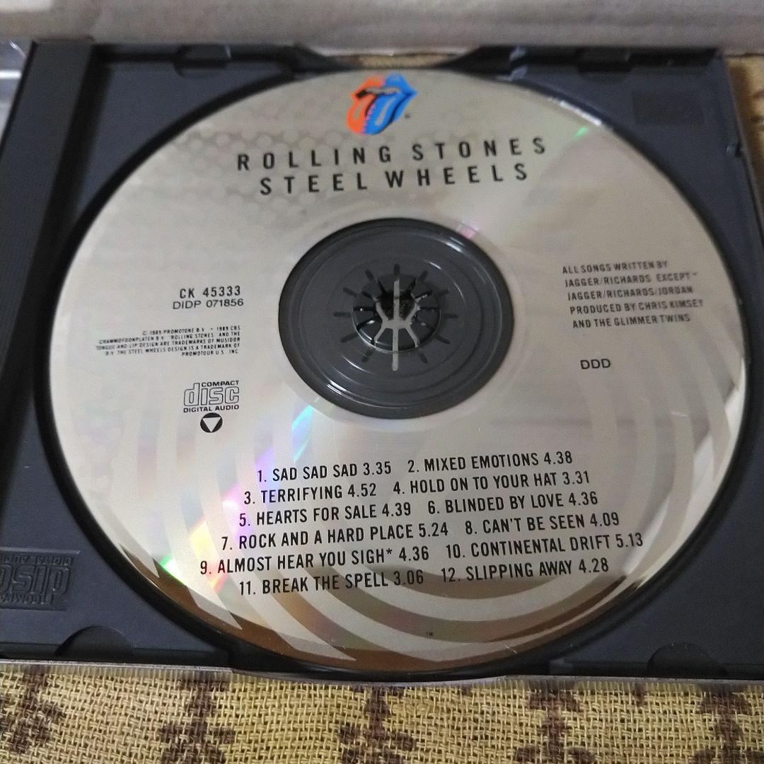 The Rolling Stones - Steel Wheels CD, Rare Metal Case Edition, 1989