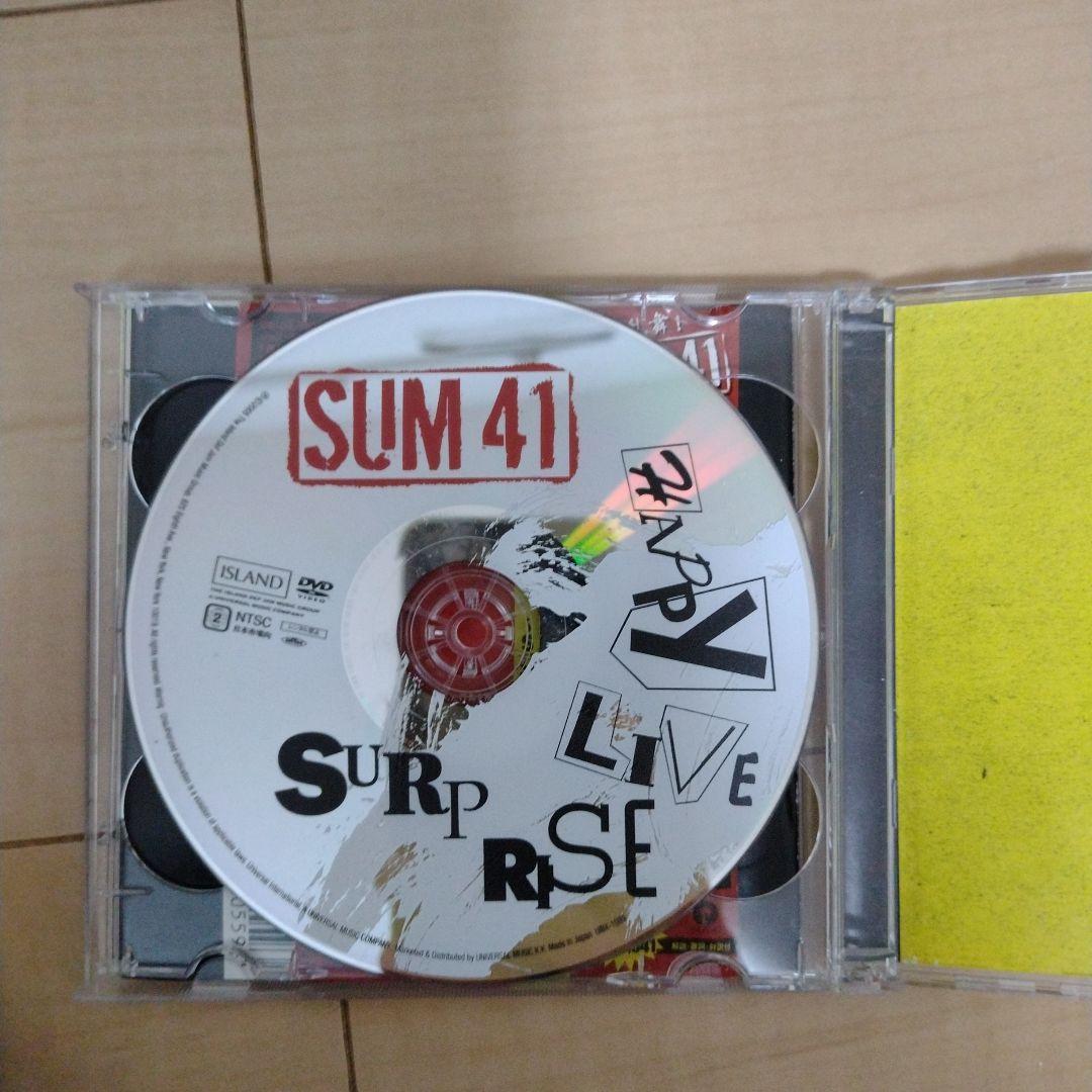 Sum 41 - Happy Live Surprise CD+DVD Japan Press with OBI Limited Edition 2005