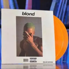Frank Ocean - Blond 2LP Vinyl Deluxe Edition Orange Color Disc Import