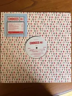 Various - Choices Vol.1 12" Vinyl Compilation Ubiquity Rare Groove Jazz Funk