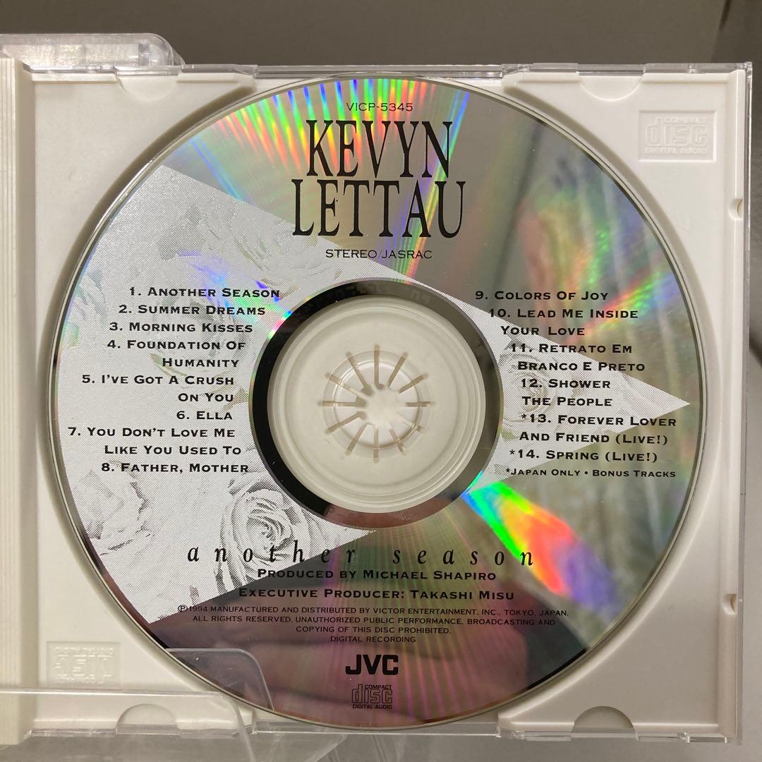 Kevyn Lettau - Another Season CD, Japan Press with OBI, Bonus Tracks
