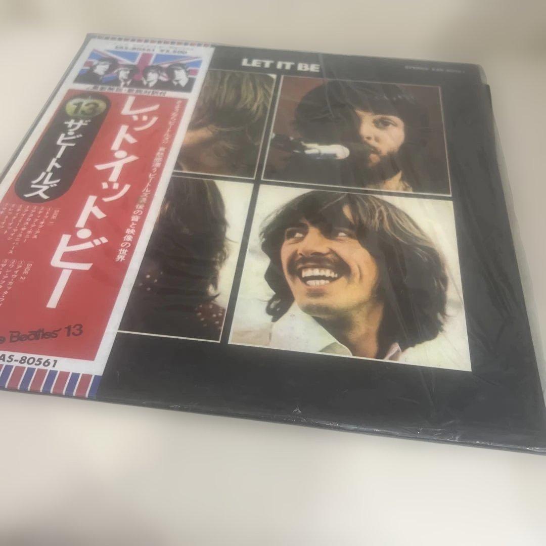 The Beatles - Let It Be LP Vinyl Record Japan Pressing with Obi EAS-80561