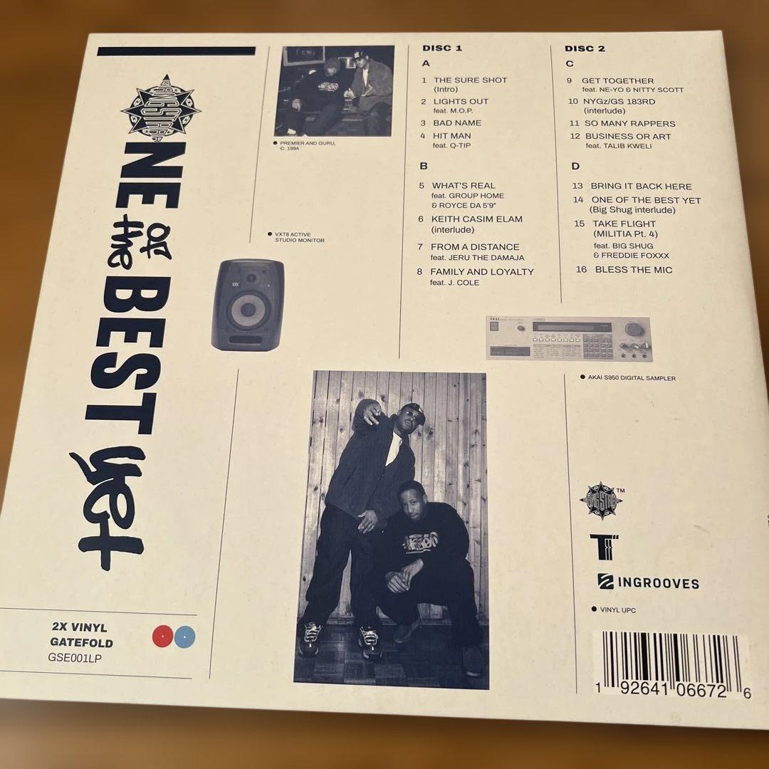Gang Starr - One of the Best Yet 2LP Vinyl Record