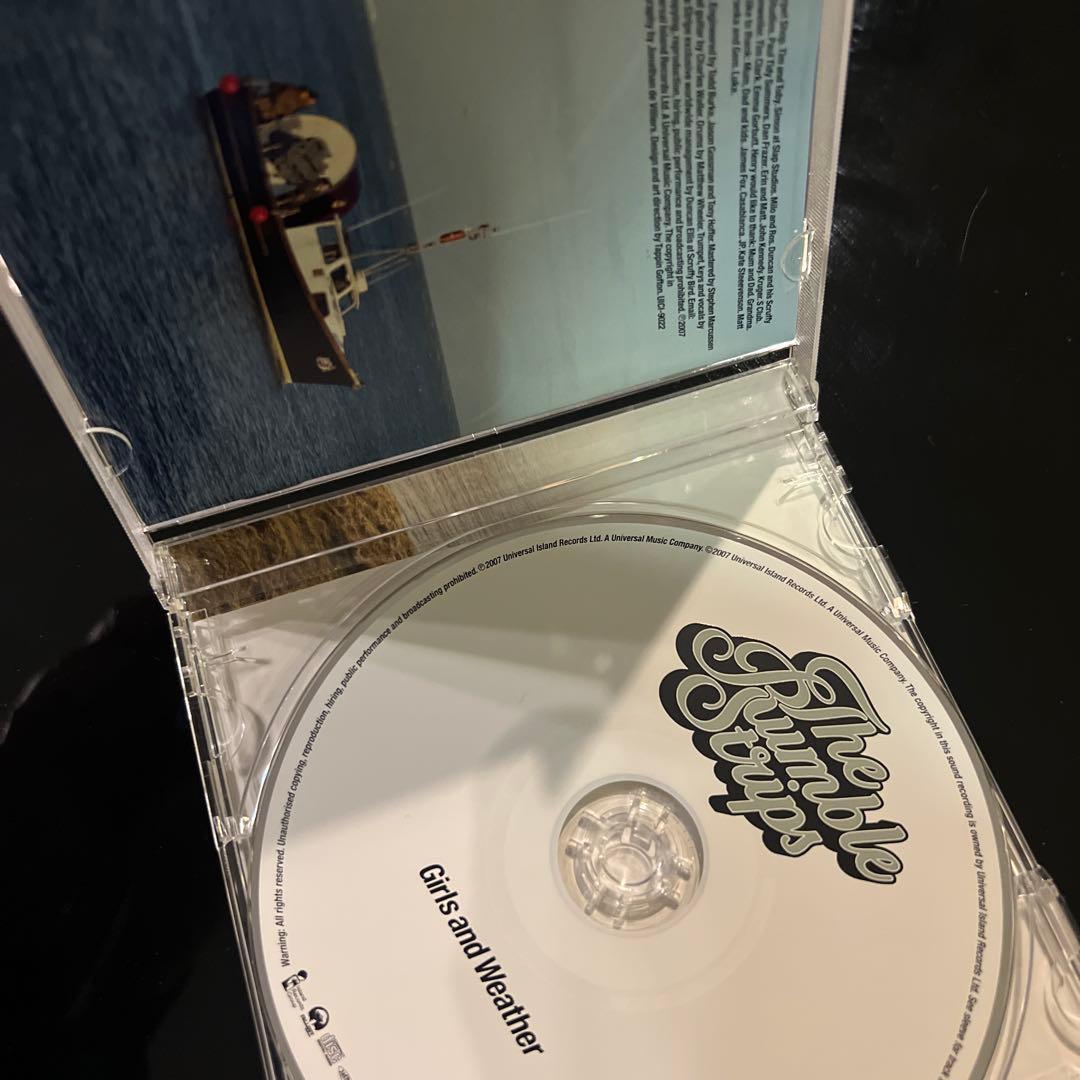 The Rumble Strips Girls and Weather CD Japan Press with OBI Limited Edition