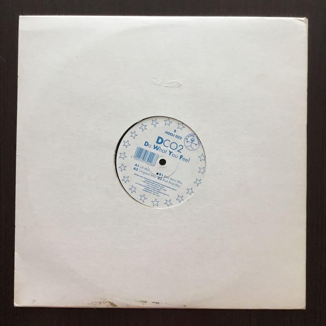 DCO2 - Do What You Feel 12" Vinyl Hooj Choons 1994 Electronic Dance Music EDM