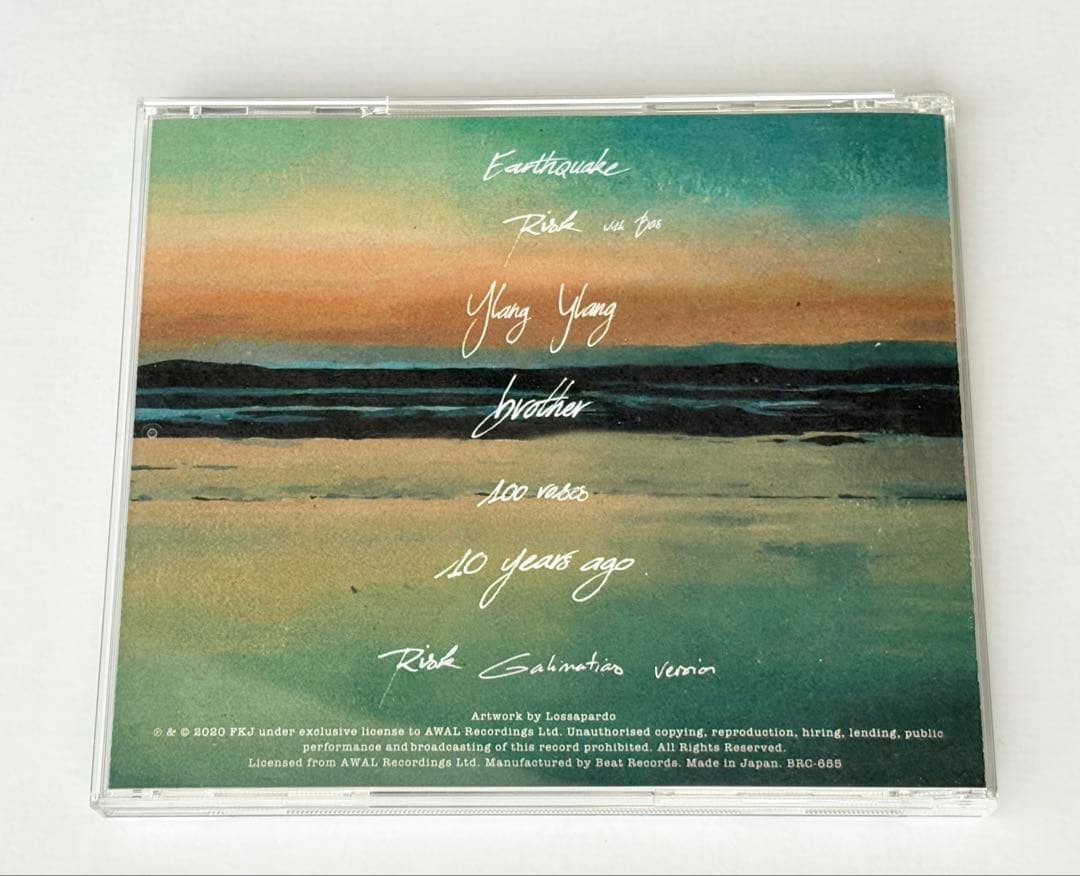 FKJ Ylang Ylang EP CD Japan Press with OBI Limited Bonus Track