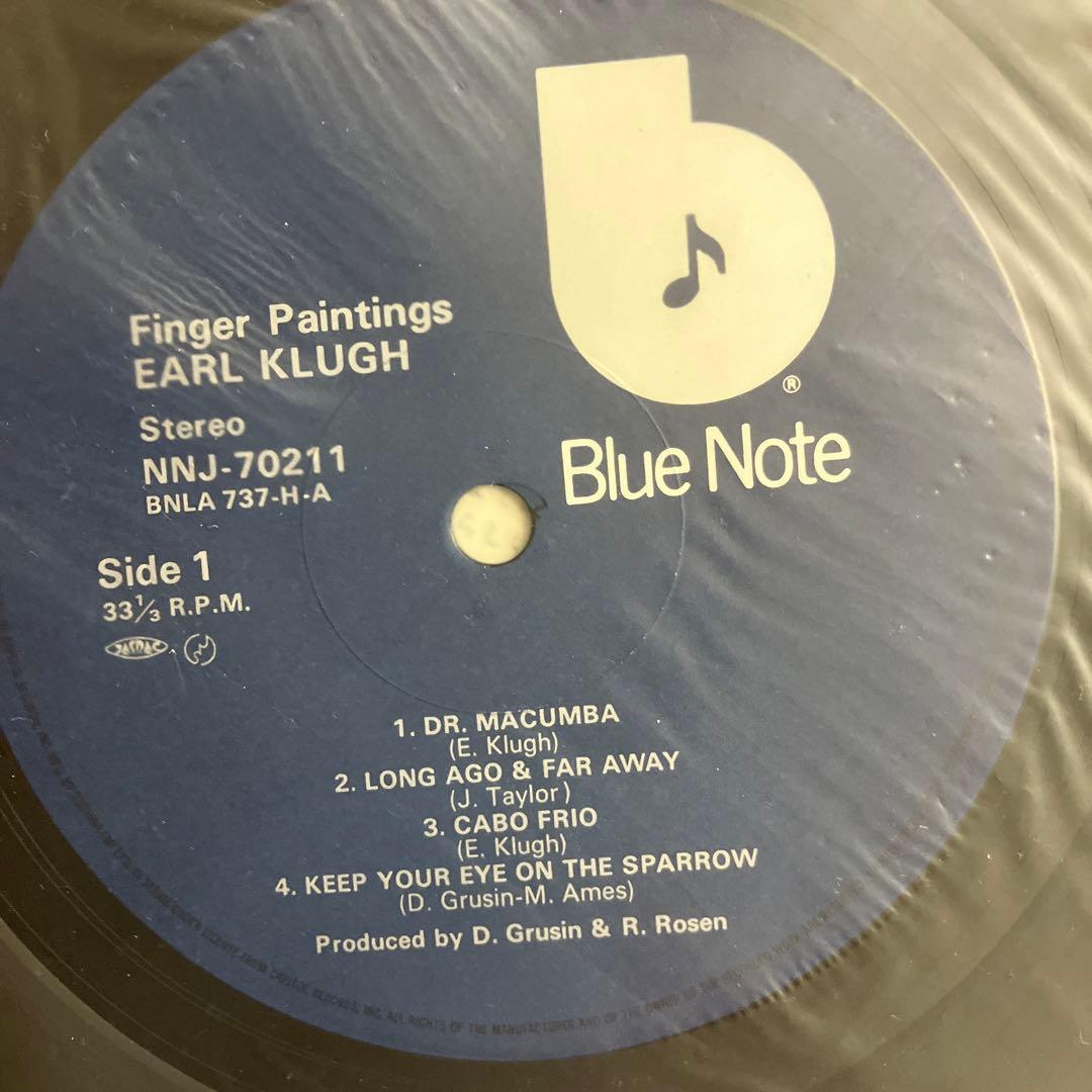 Earl Klugh Finger Paintings LP 1977 Japanese Pressing Jazz Fusion Blue Note
