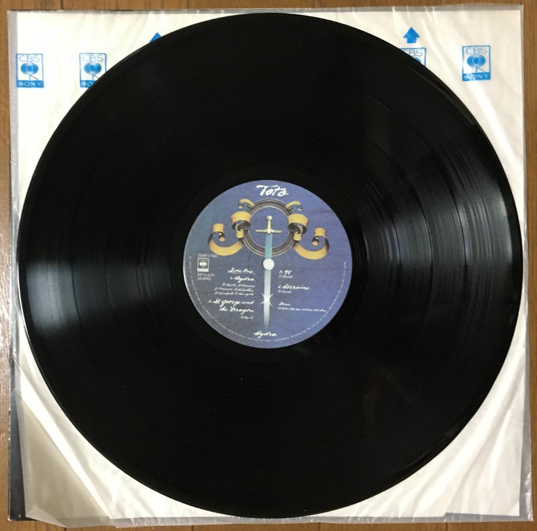 TOTO Hydra Japan LP 1979 CBS/Sony 25AP 1700 AOR Soft Rock Vinyl Record