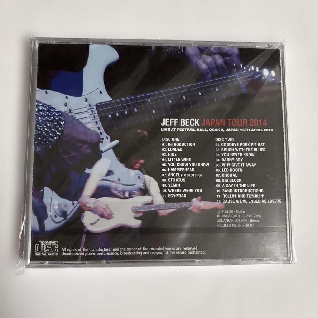 Jeff Beck Osaka 2014 2CD Live at Festival Hall Japan Press Limited Edition
