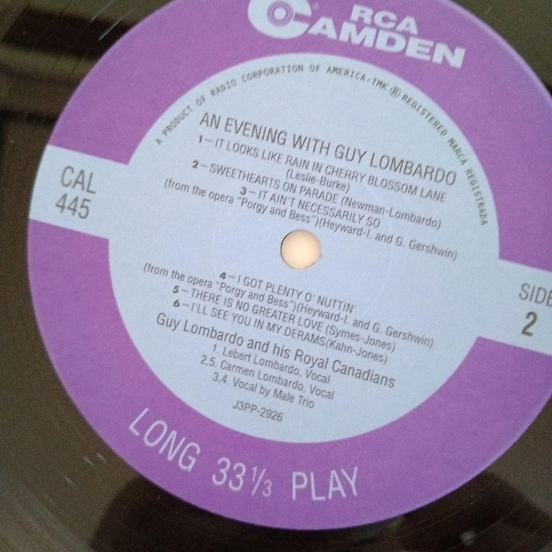 Guy Lombardo - An Evening With - Japanese Vinyl LP Sweet Band Collection