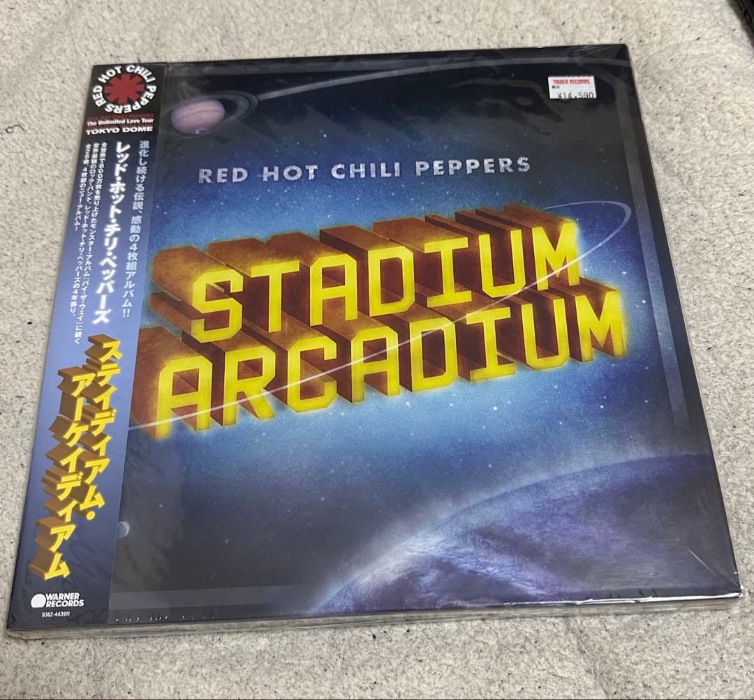 Red Hot Chili Peppers Stadium Arcadium 4LP Box Set Japan Obi Mint Sealed