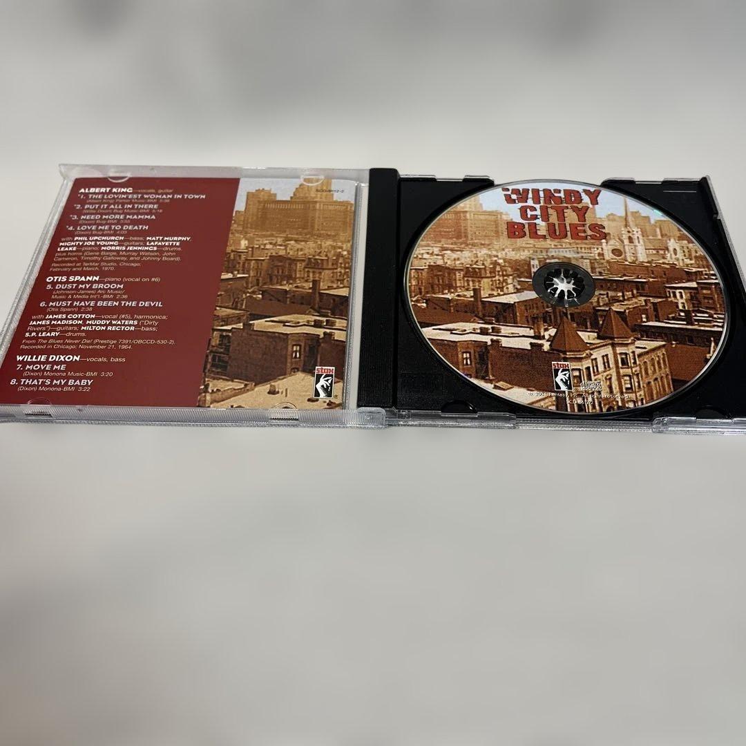Windy City Blues CD Albert King Willie Dixon Otis Spann Stax 2004 Compilation