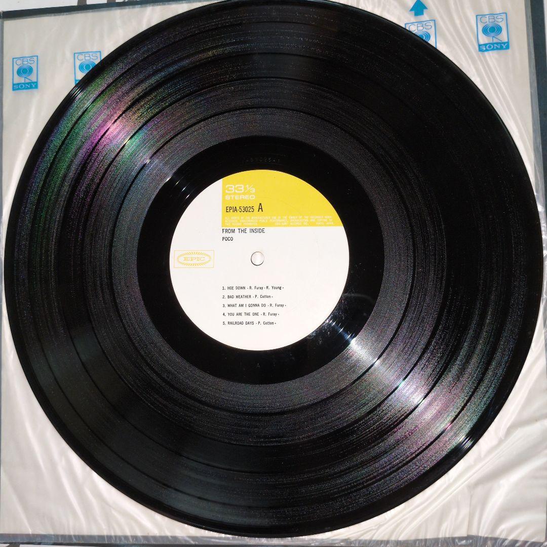 Poco - From The Inside Vinyl LP 1971 Japan Epic Records EPIA-53025 Country Rock