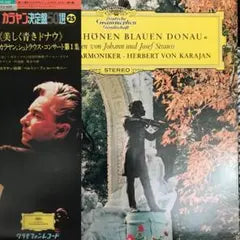 Herbert von Karajan Strauss Waltzes & Polkas Vinyl LP Japan w/ Obi