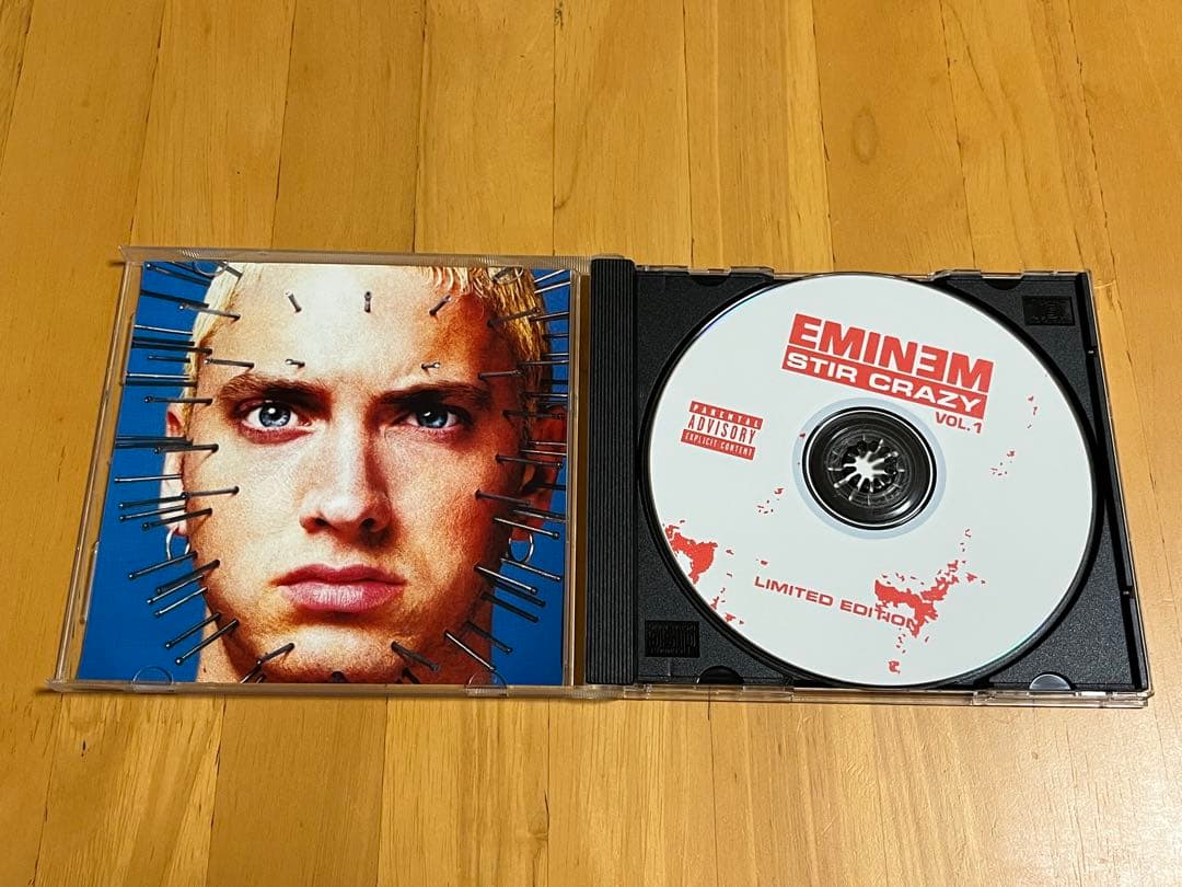 Eminem Stir Crazy Vol. 1 CD Limited Edition Unreleased Tracks & Freestyles