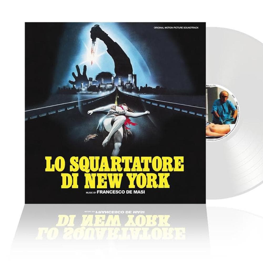 Francesco De Masi - Lo Squartatore Di New York Soundtrack Crystal White Vinyl LP