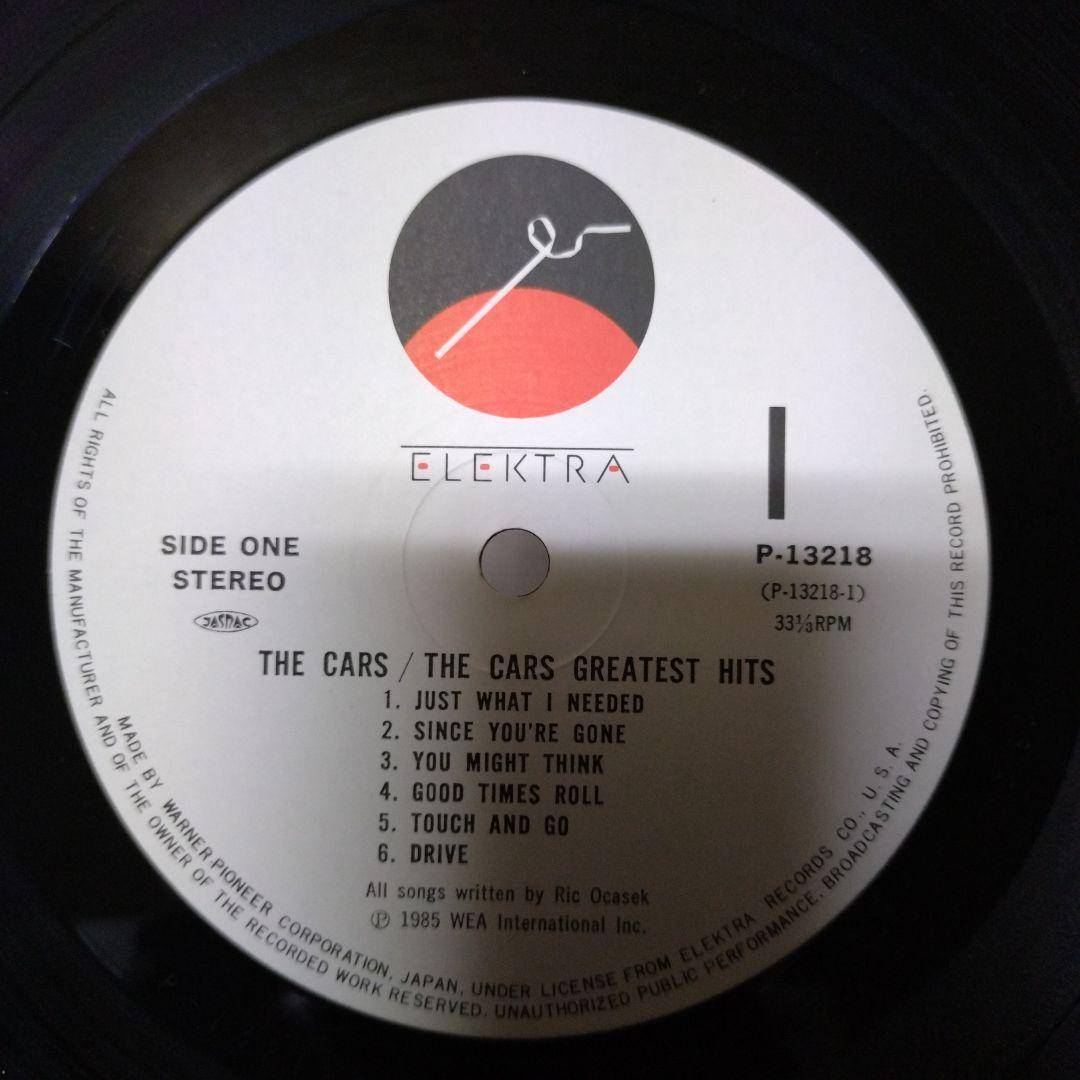 The Cars - Greatest Hits Vinyl LP Japan P-13218 w/ Obi Insert New Wave Rock