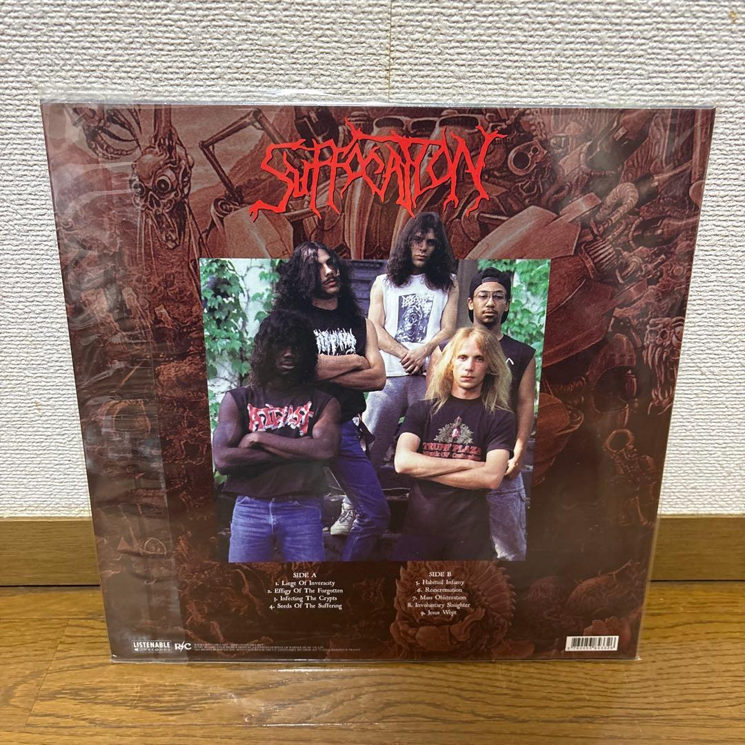 Suffocation - Effigy Of The Forgotten Vinyl LP Limited Edition Red Vinyl