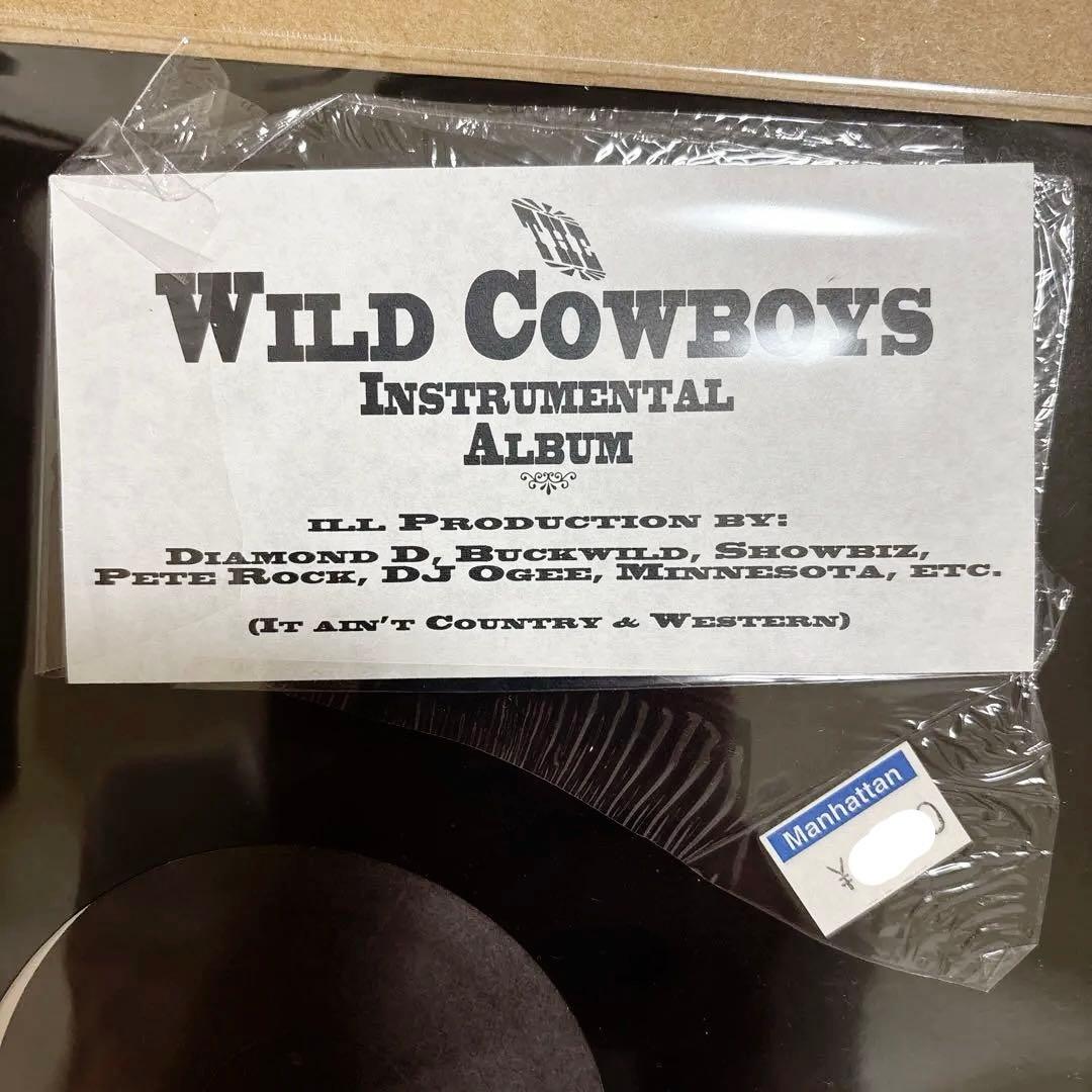 Sadat X - The Wild Cowboys Instrumental Album 2LP Japan Hip Hop Vinyl