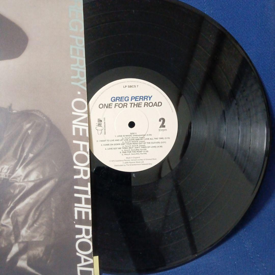 Greg Perry - One For The Road LP Soul Funk Rare Groove Soul Brother Records
