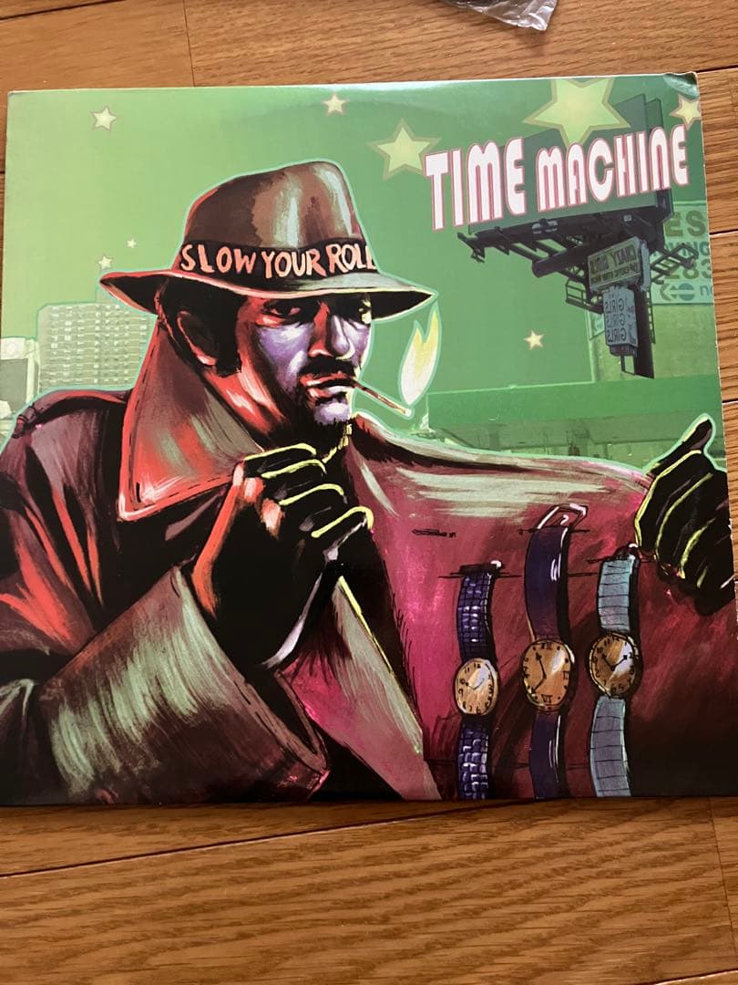 Time Machine - Slow Your Roll 2LP 2004 US Original Underground Hip Hop Vinyl